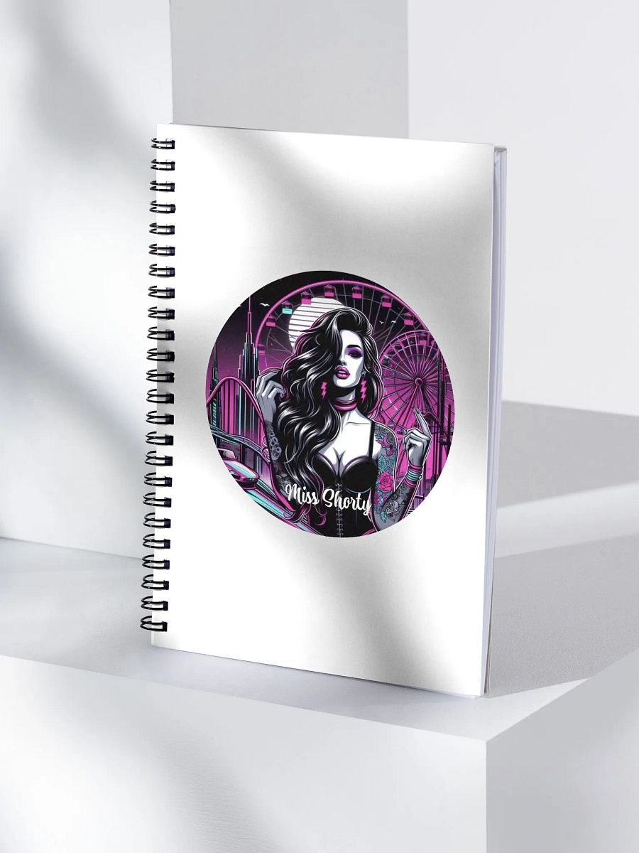 Mysterious Miss Shorty Spiral Bound Notebook product image (4)