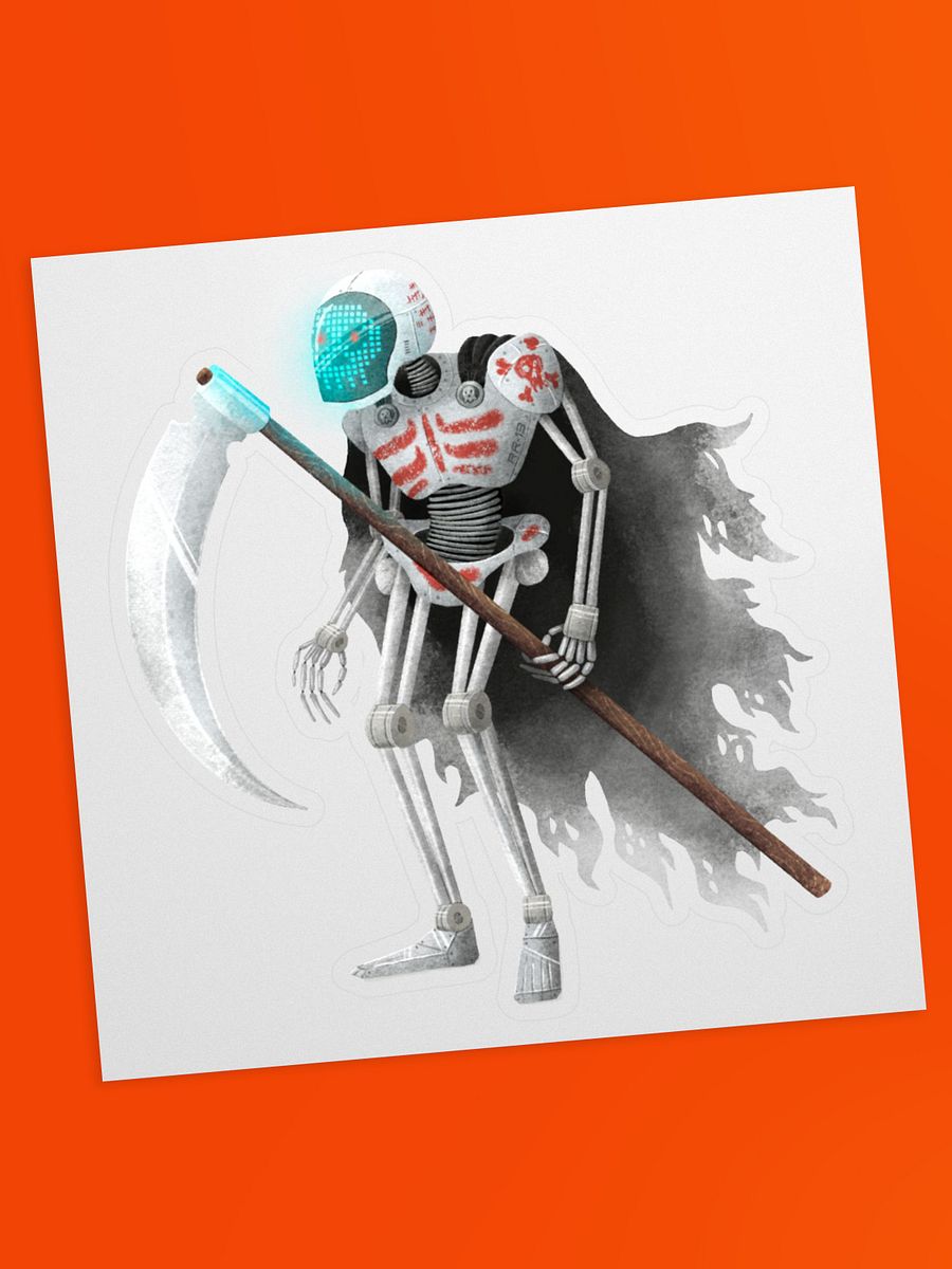 Robot Reaper Sticker product image (2)