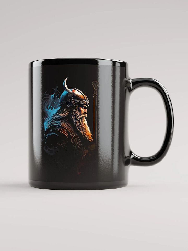 Black Glossy Mug - Viking product image (1)