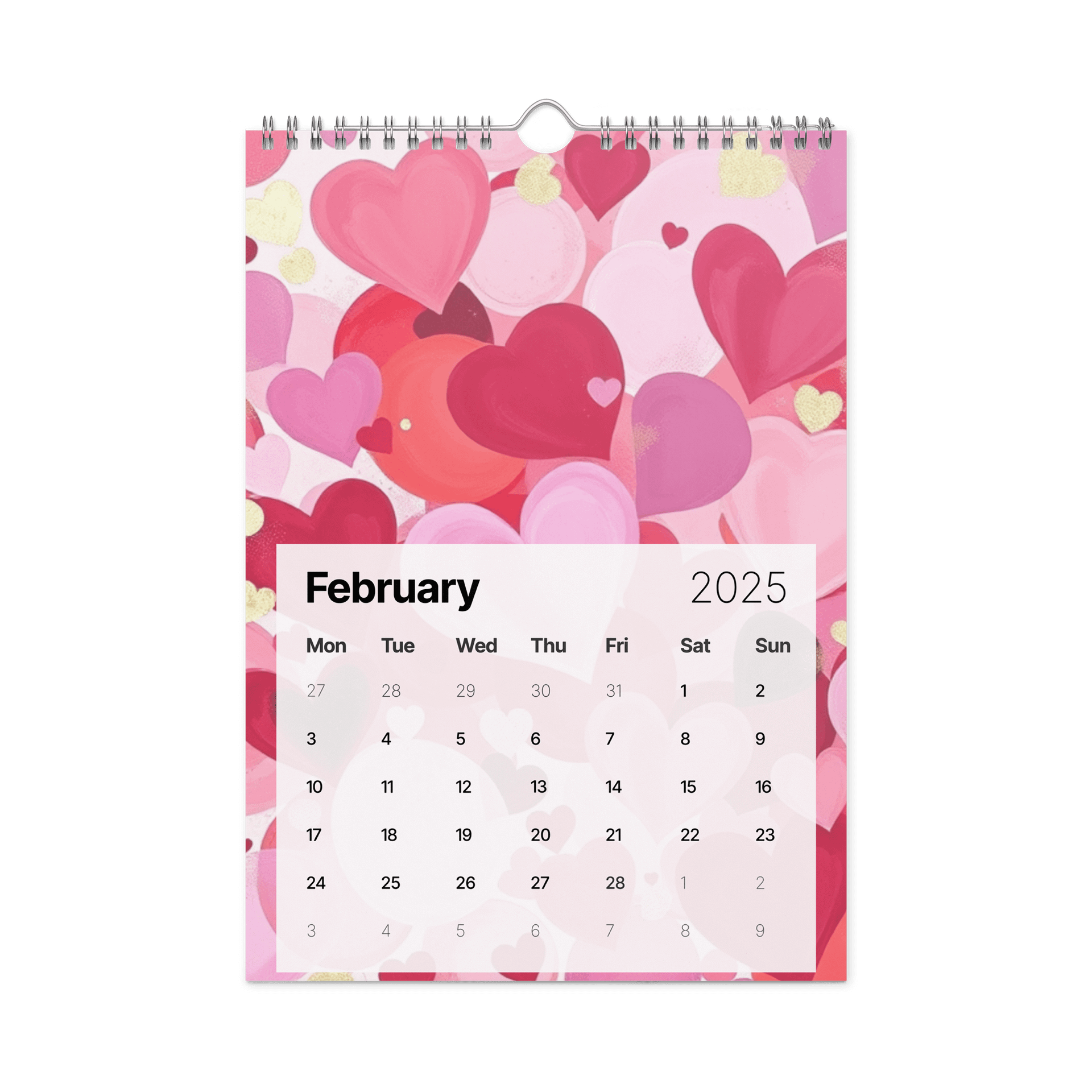 ART ABSTRACT WALL CALENDAR 2026 product image (5)