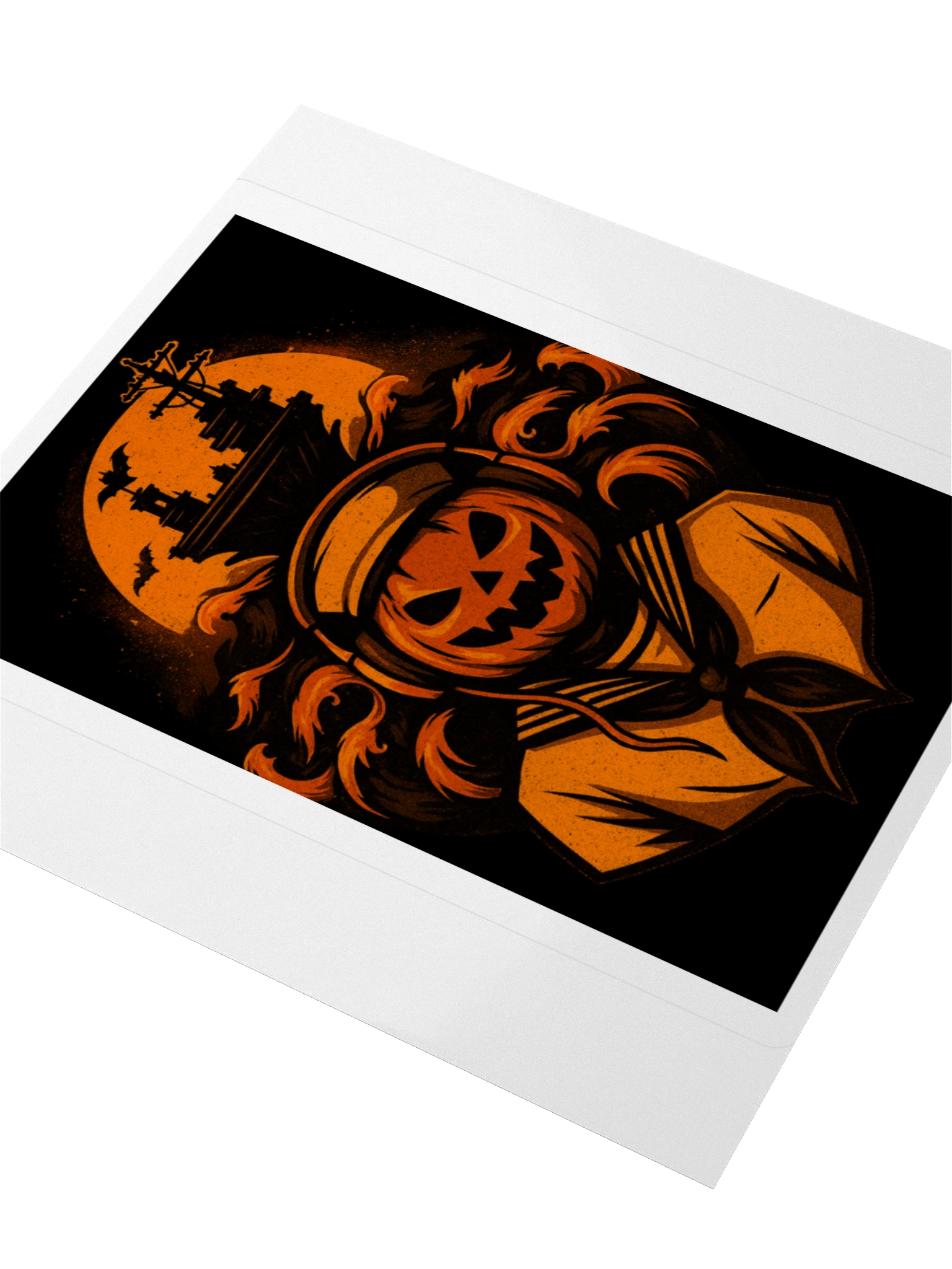 Limited Edition Spooky Sailor Pumpkin Kiss Cut Stickers product image (3)