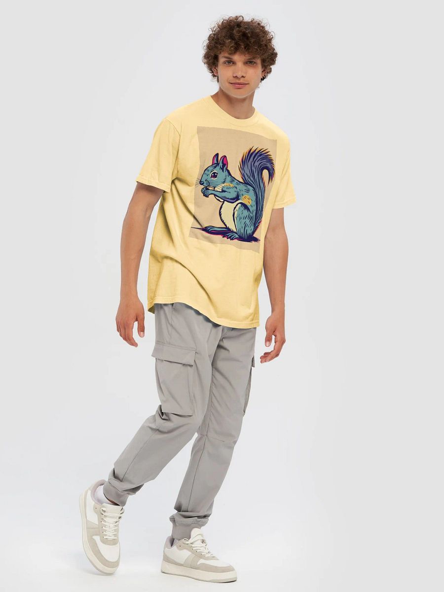Vintage Comfort: Garment-Dyed Cotton Tee product image (7)
