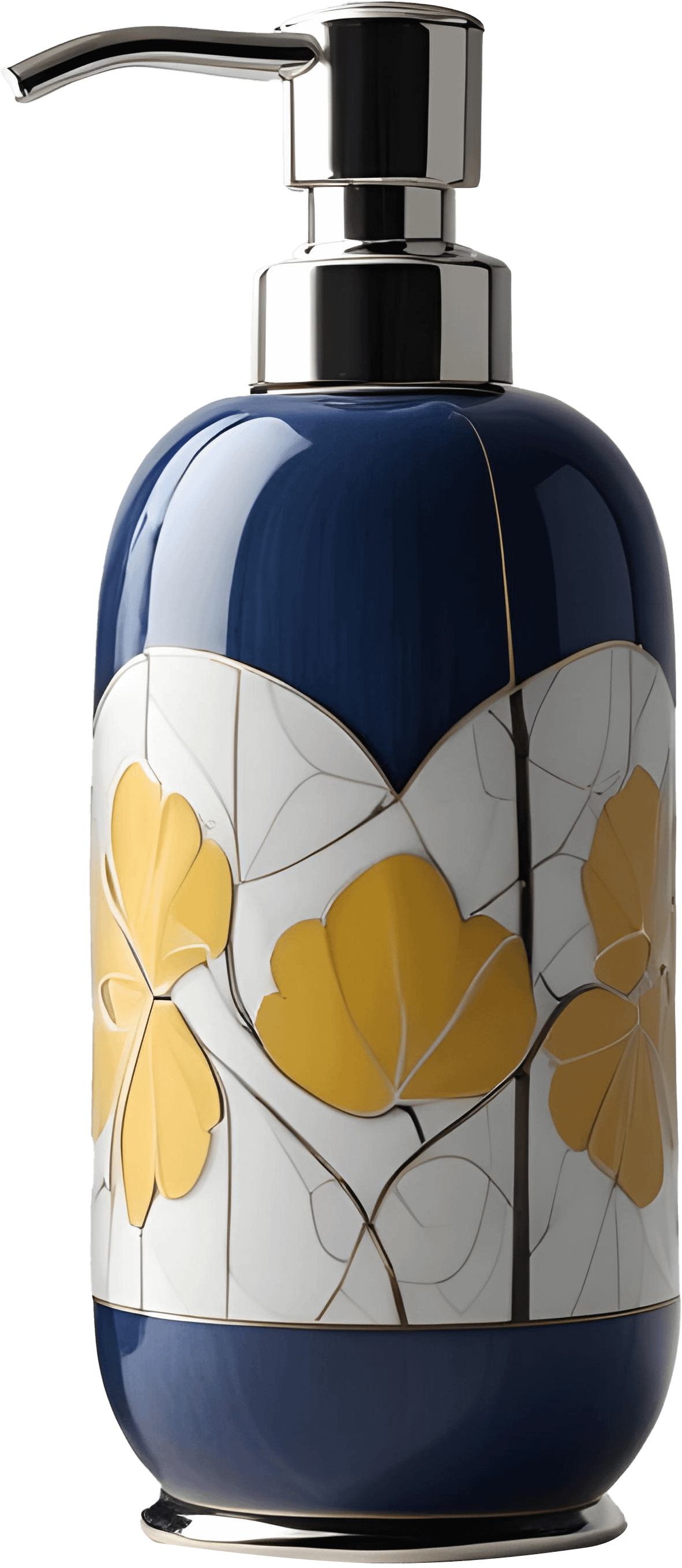 Golden Tides – Luxe Spa Dispenser PNG product image (1)