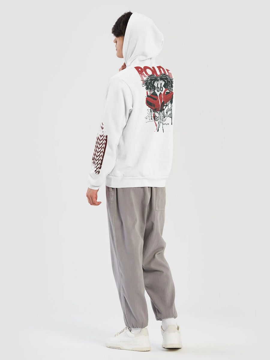 Canvas Supersoft Hoodie ( ROUTE 66 ) product image (6)
