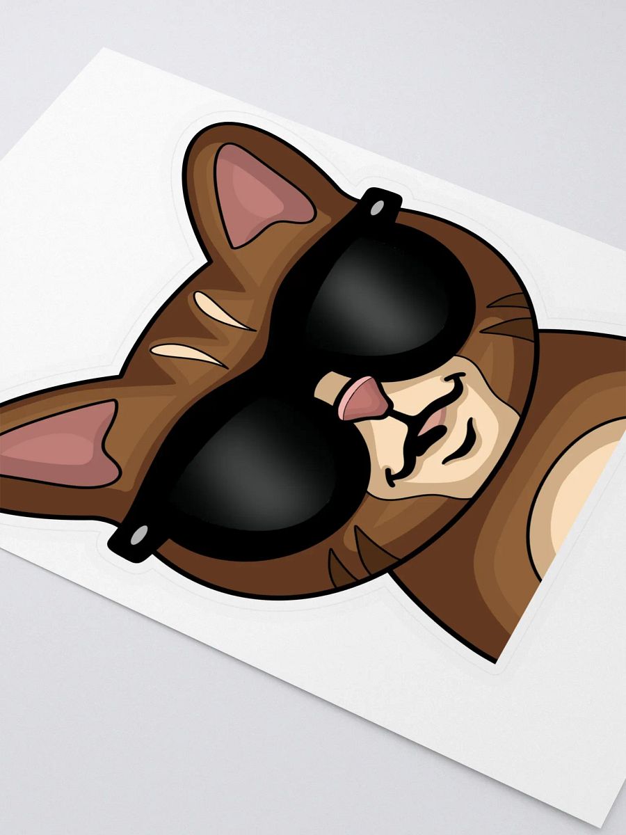 Cool Reggie Cut Sticker product image (3)