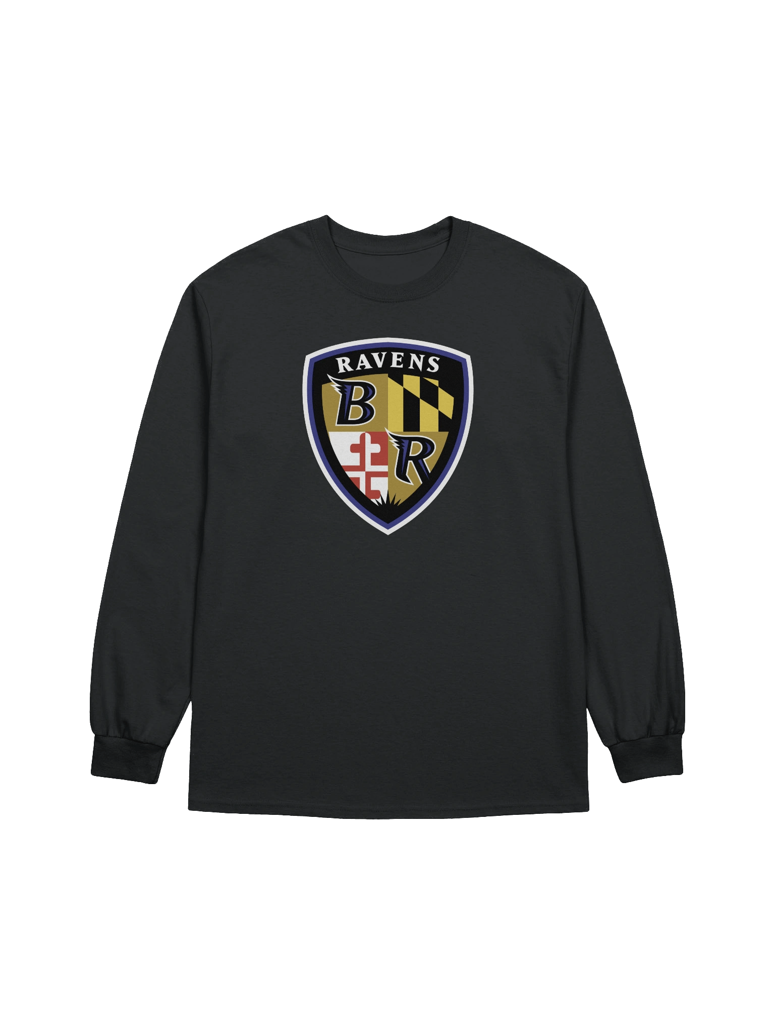 RAVENS - Shield Long Sleeve Tee product image (1)
