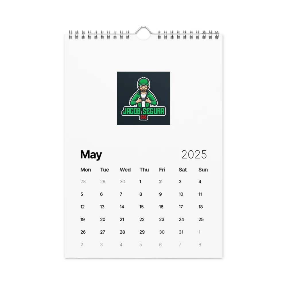 Jacob segura CGZ 2025 Calendar product image (10)