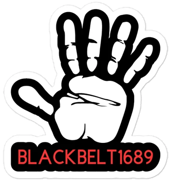 Blackbelt1689 Logo Sticker product image (1)