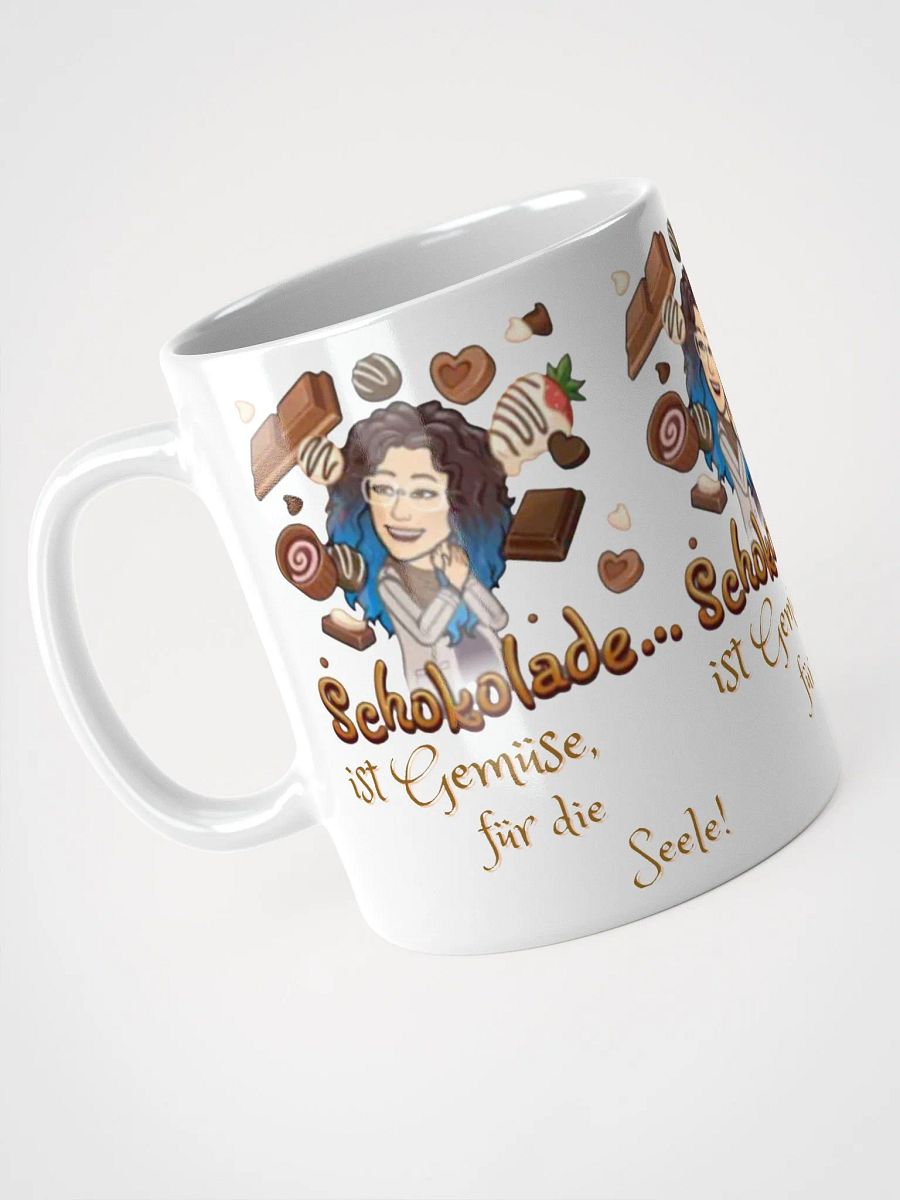 Weiß glänzende Tasse, Schokolade2 product image (7)
