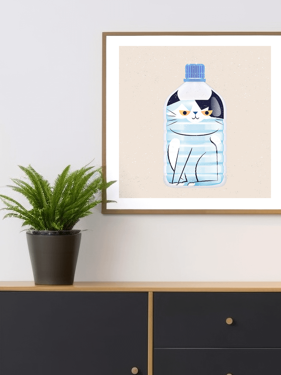 Bottle of Liquid Art Print product image (6)