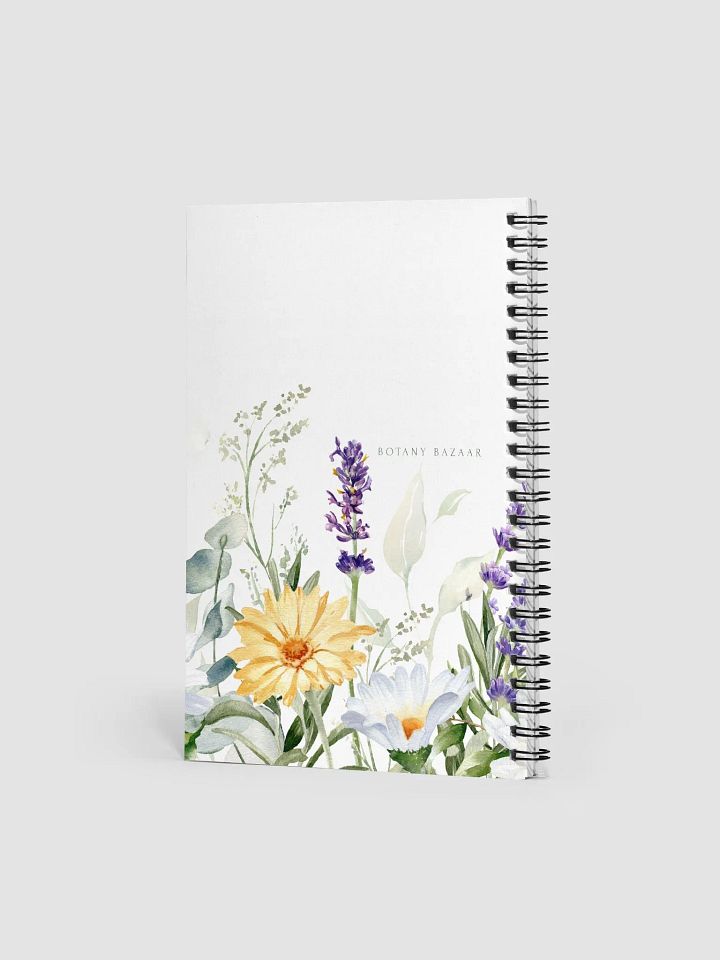 Wild Flowers Spiral Notebook product image (2)