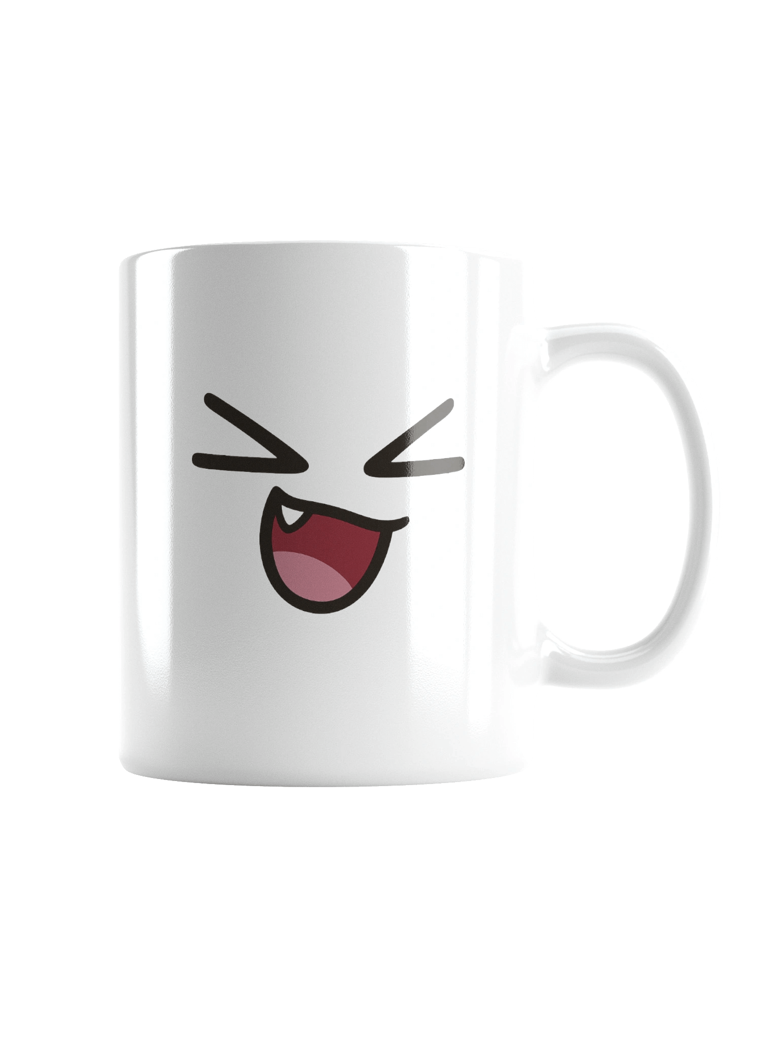 GiggleBlock Laughing Face Mug — Roblox Style Emote Cup product image (4)