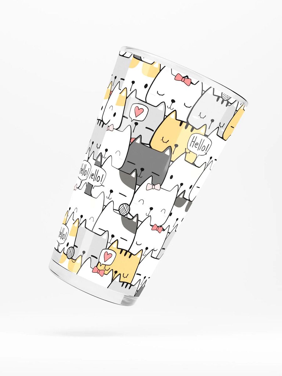 Hello Kitty Cat Party Pint Glass product image (5)