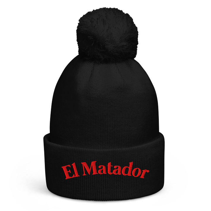 El Matador - PomPom Beanie product image (1)