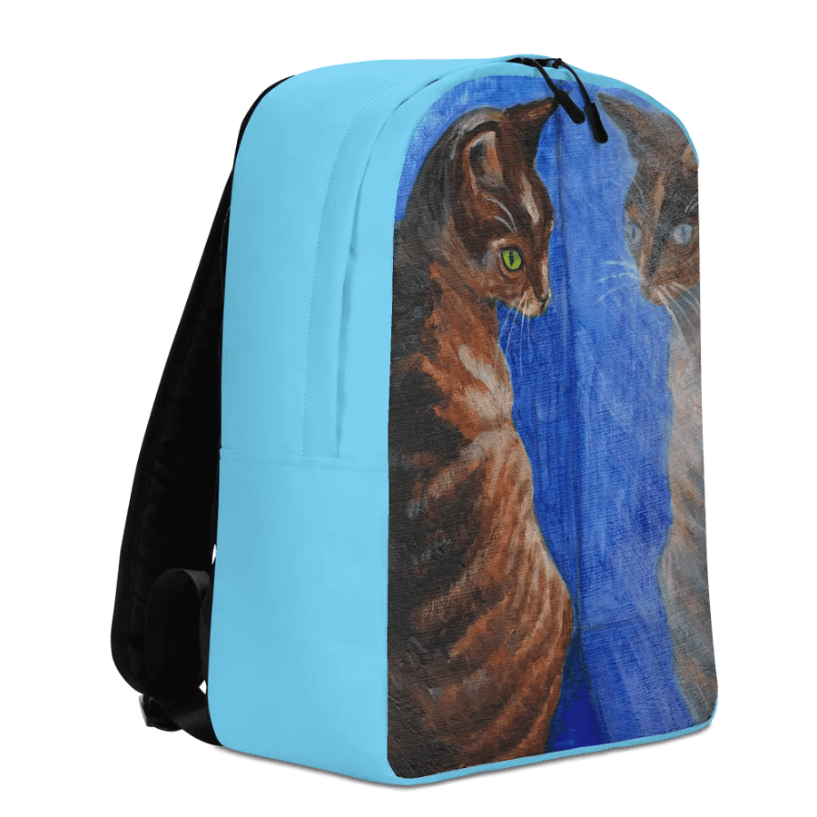 mirror cat painting backpack product image (8)