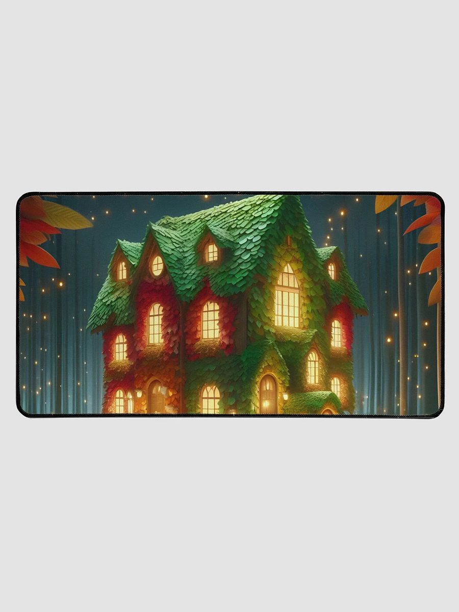 Colorful House Desk Mat product image (1)
