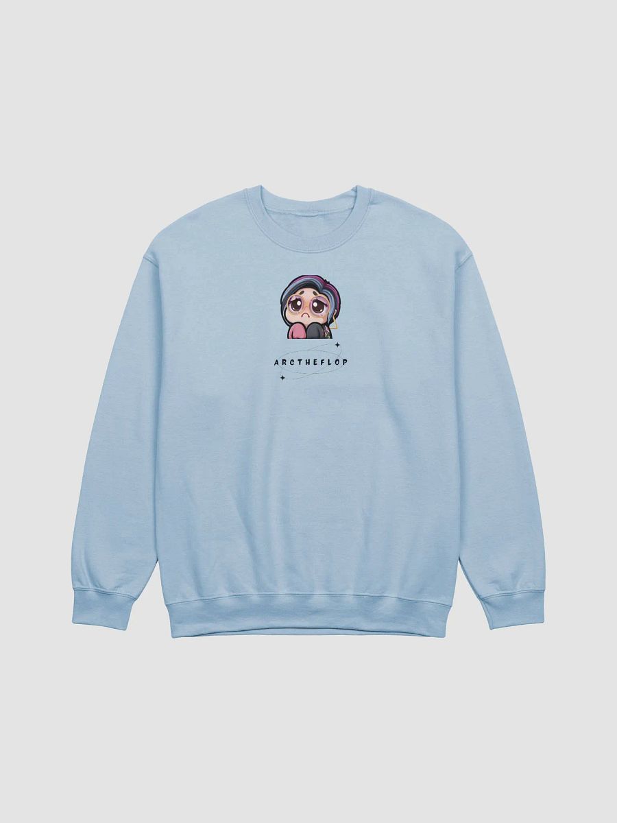 arc yui beg light blue crewneck product image (1)