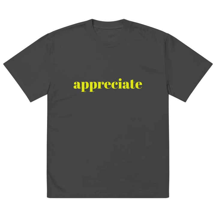 Premium Oversized Faded T-Shirt product image (2)