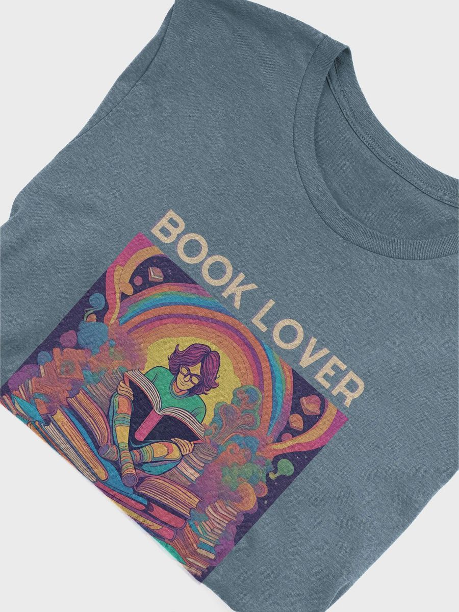 Psychedelic Book Lover supersoft T-shirt product image (5)