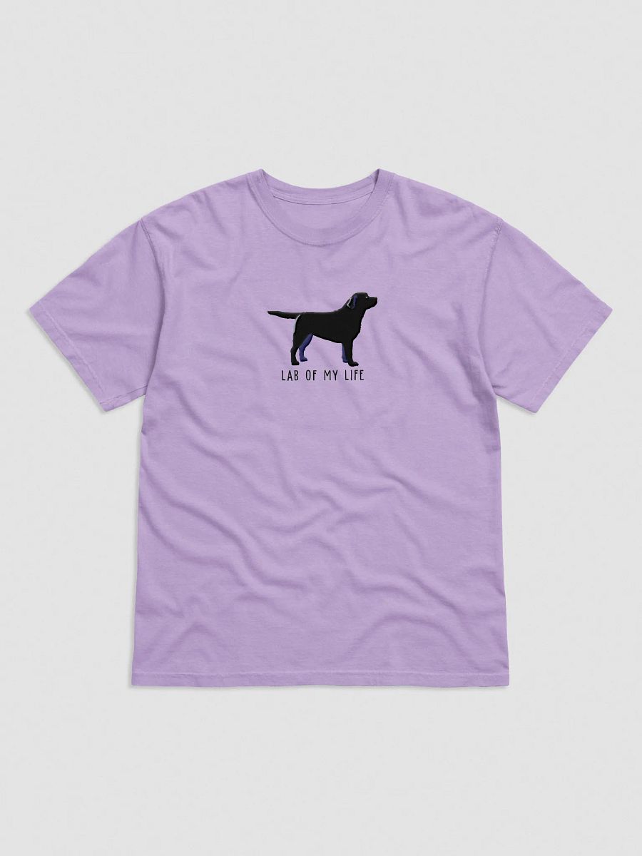 Lab of My Life T-Shirt(Embroidered) of a Labrador Retriever(Black) product image (33)