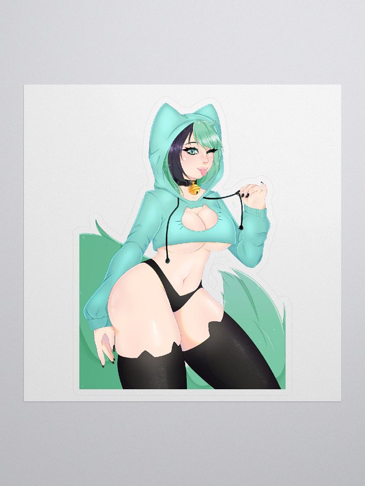 Mintzey Moon Hoodie Season Sticker (Winking) product image (1)