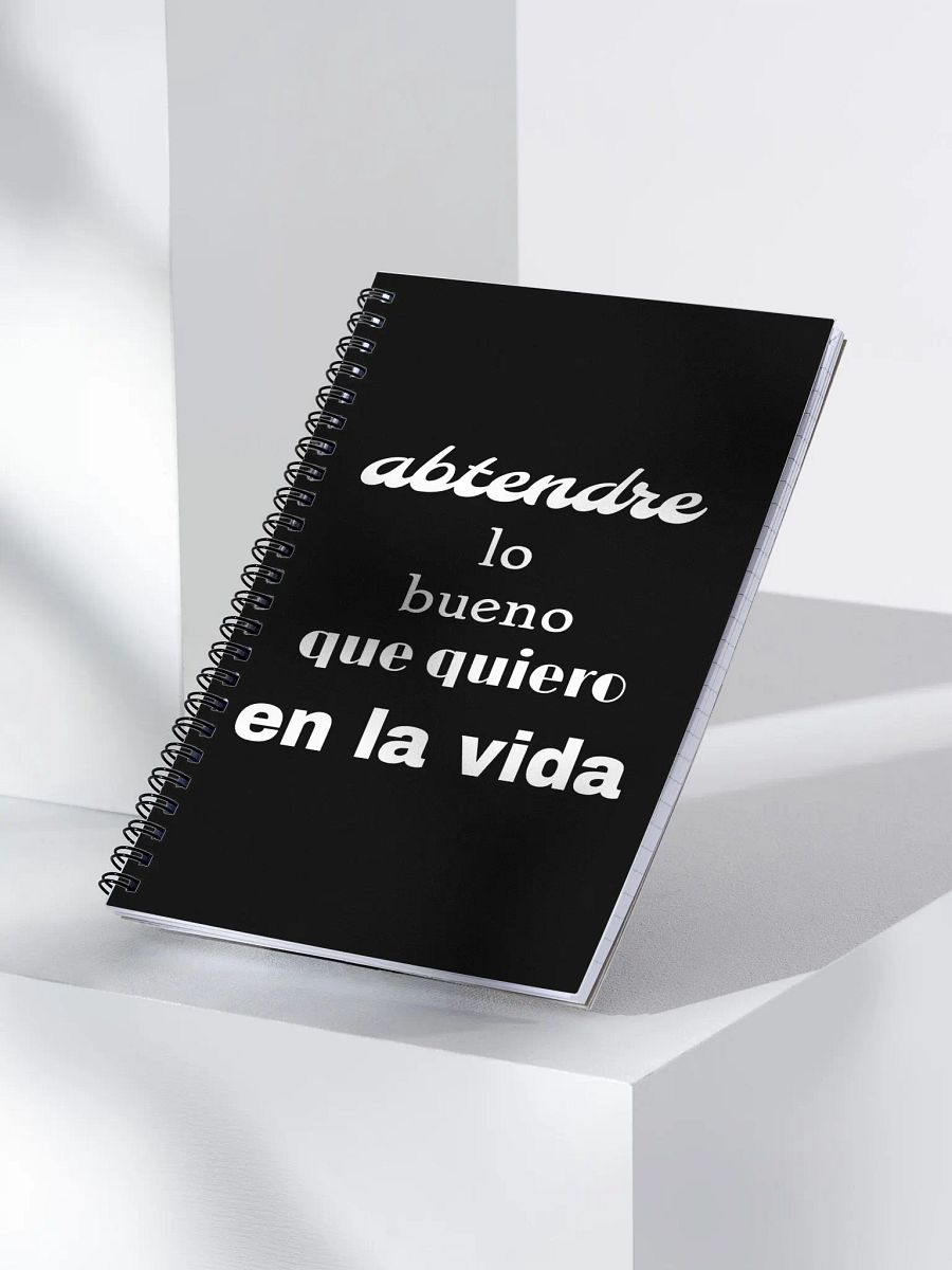 The Good I Want Journal (Spanish) Black product image (3)
