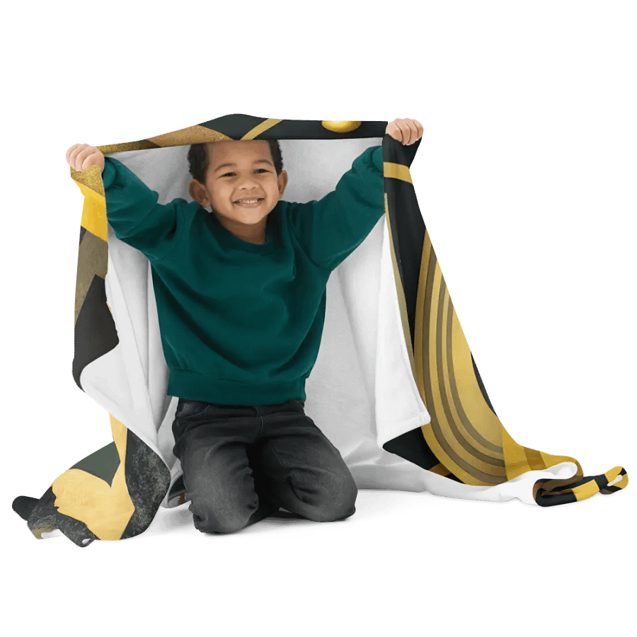Art Deco Elegance Throw Blanket product image (12)