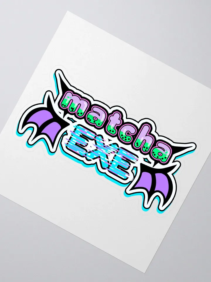 MatchaEXE Logo Sticker product image (5)