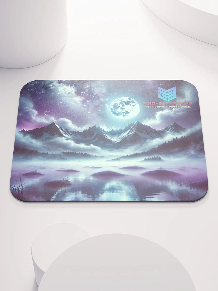 Veil of Midnight: Lunar Paradise Mousepad product image (1)