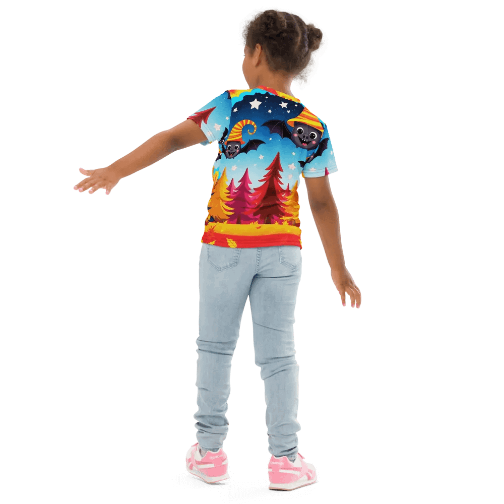 Rainbow Bat Magic Kids T Shirt product image (9)