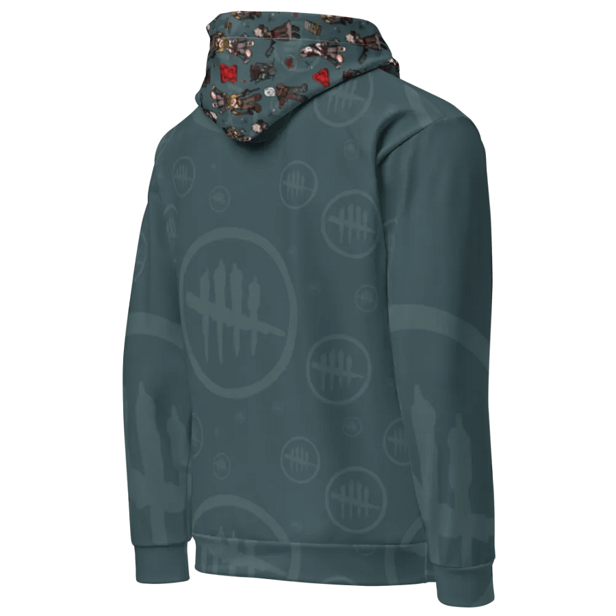 Dead by daylight Patterned Hoodie (dark) product image (4)