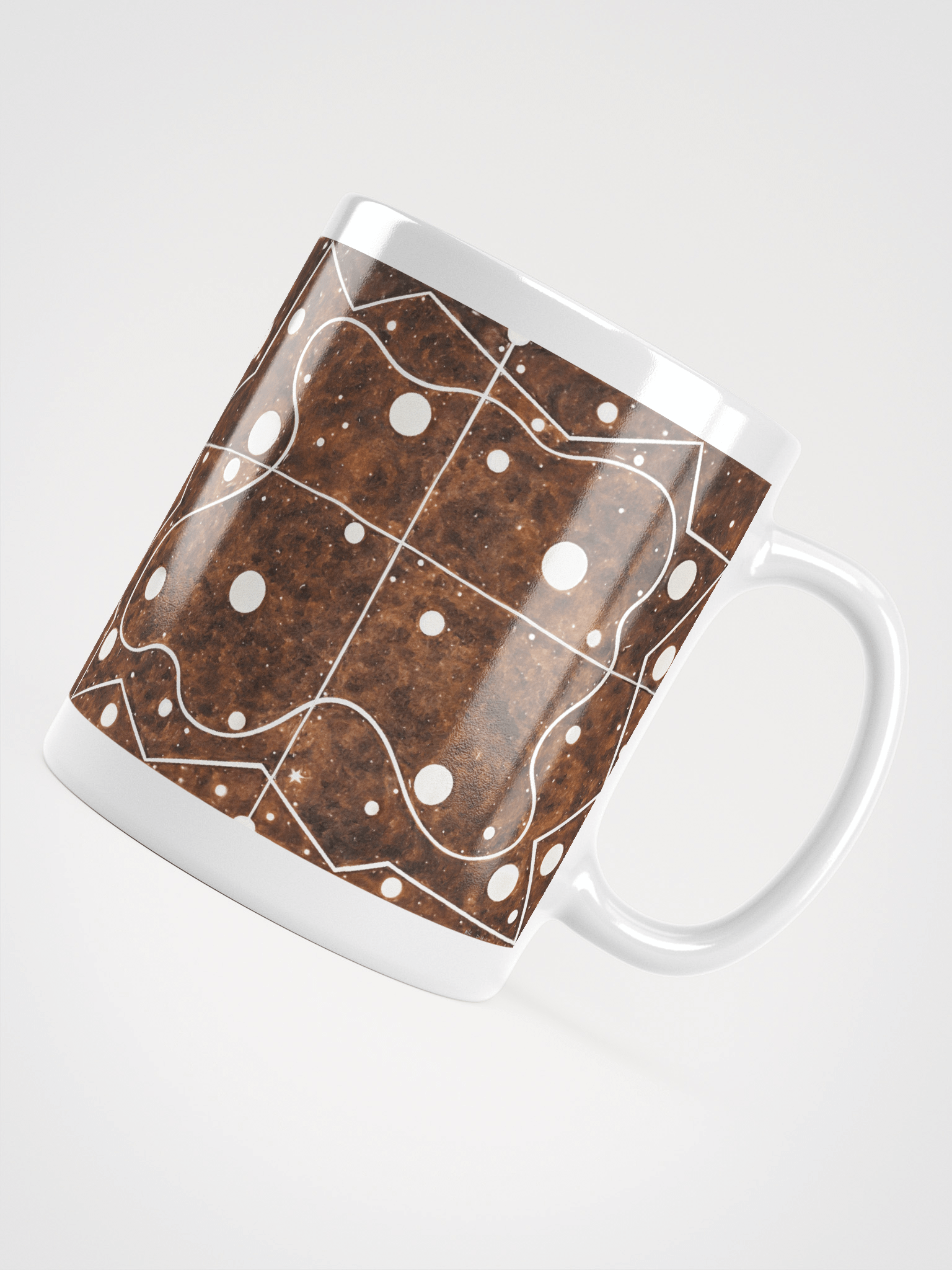 Possibility in Circles White Glossy Mug product image (10)