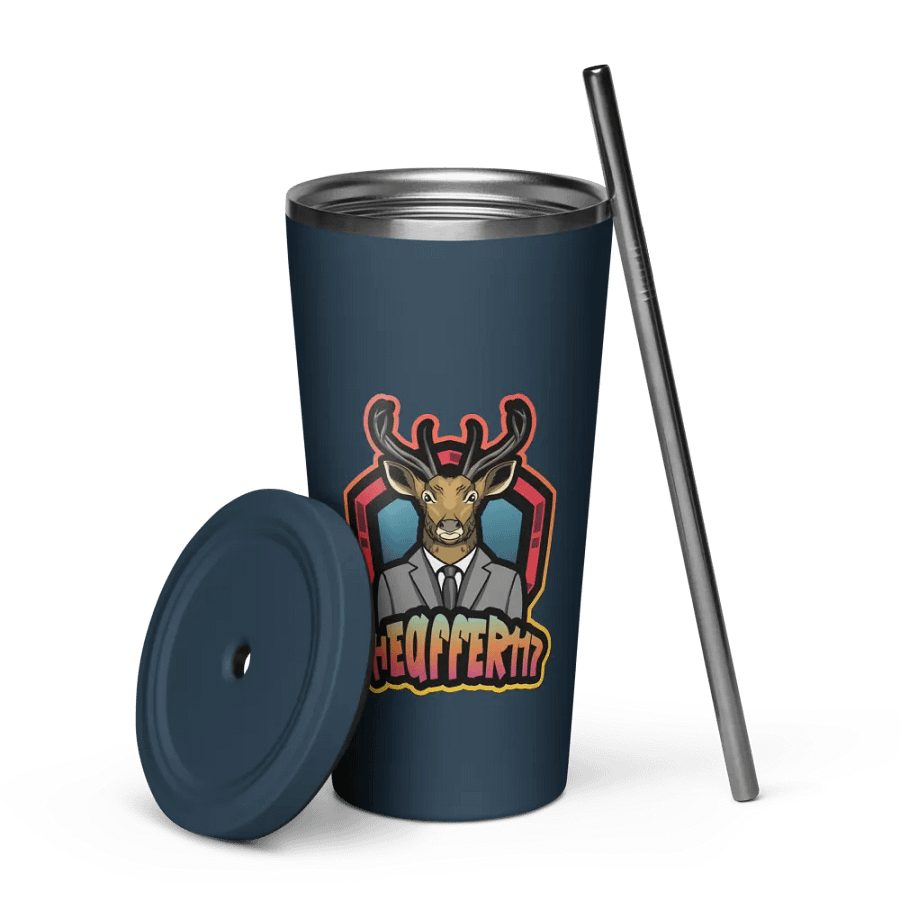 Deer Head Suit Mascot Insulated Tumbler product image (5)