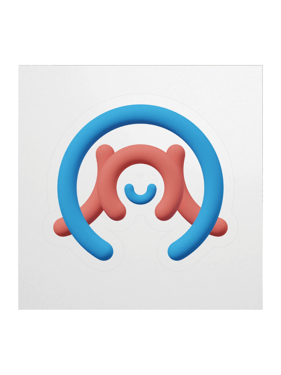 AMU 3D Logo Sticker product image (2)