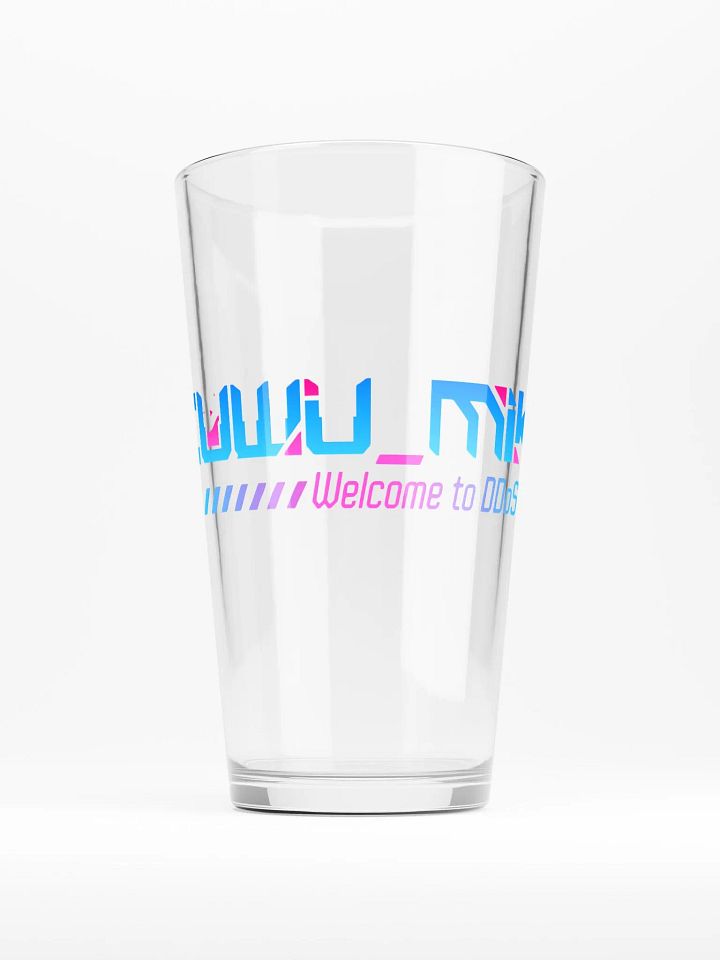 DDoS Shaker Pint Glass product image (1)
