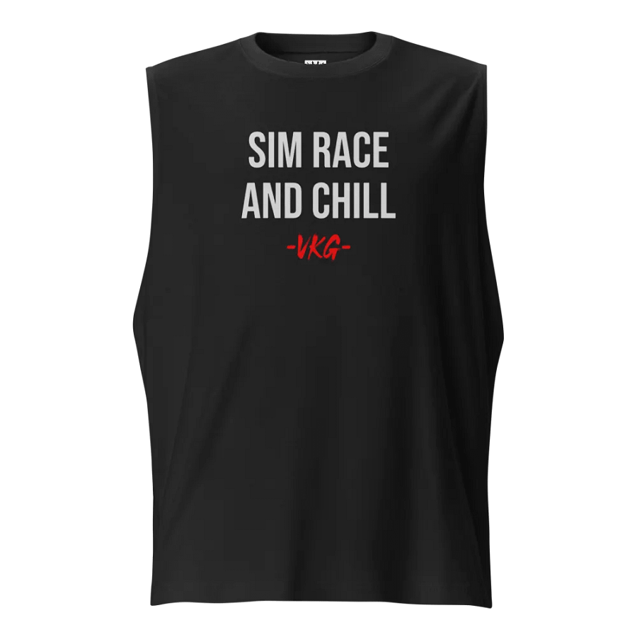 SIM RACE AND CHILL VKG Cut-Off Shirt product image (6)