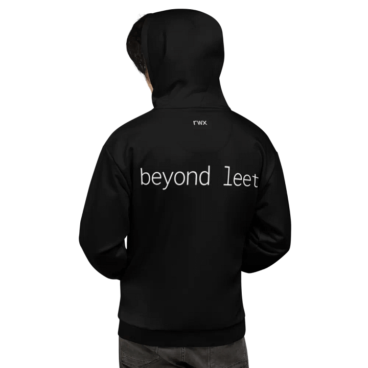 1338, beyond leet hoodie (dark mode) product image (1)