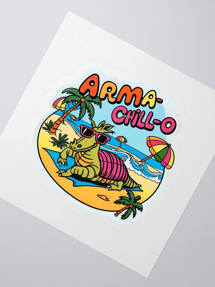 Arma-Chill-O Beach Vibes Sticker product image (6)