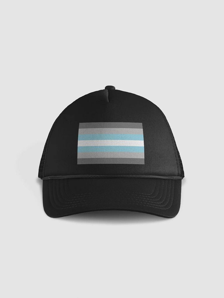 Demiboy Pride Flag - Foam Trucker Hat product image (1)