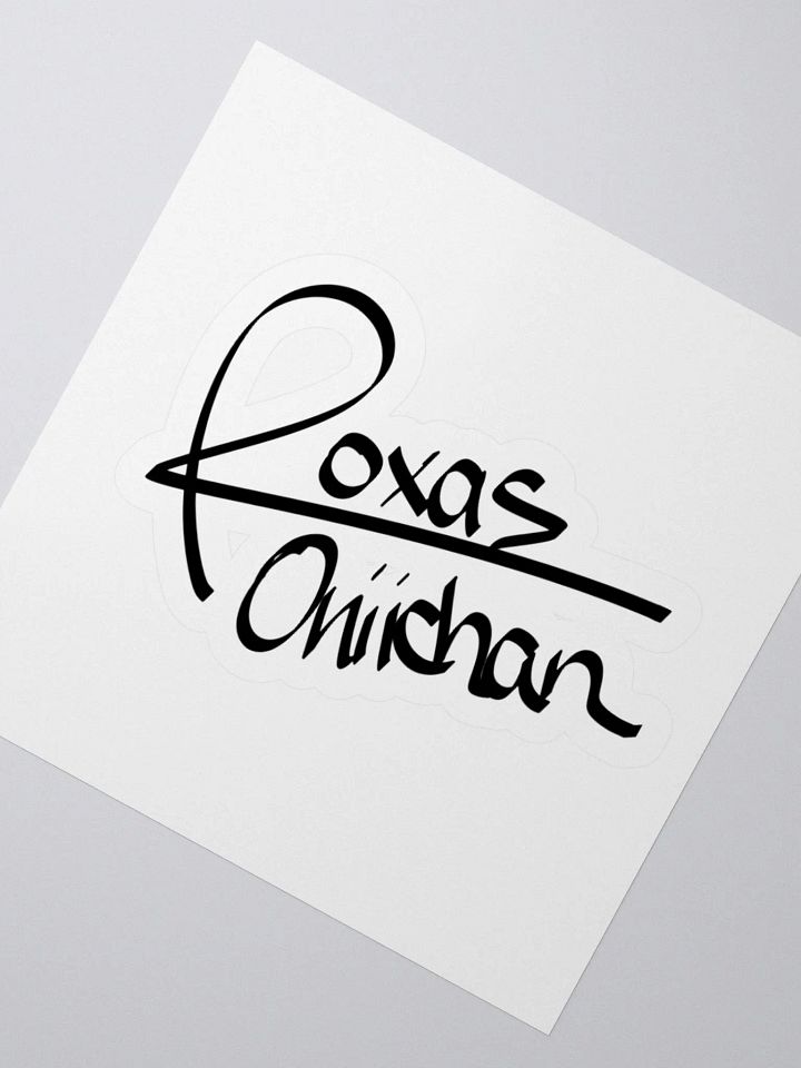 "Roxas Oniichan" signature sticker product image (3)