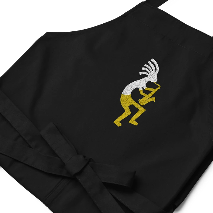 Kokopelli on Tenor Cotton Twill Apron product image (2)