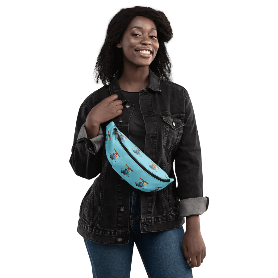 Running of the Trolls Patterned Fanny Pack - By Mischi product image (6)
