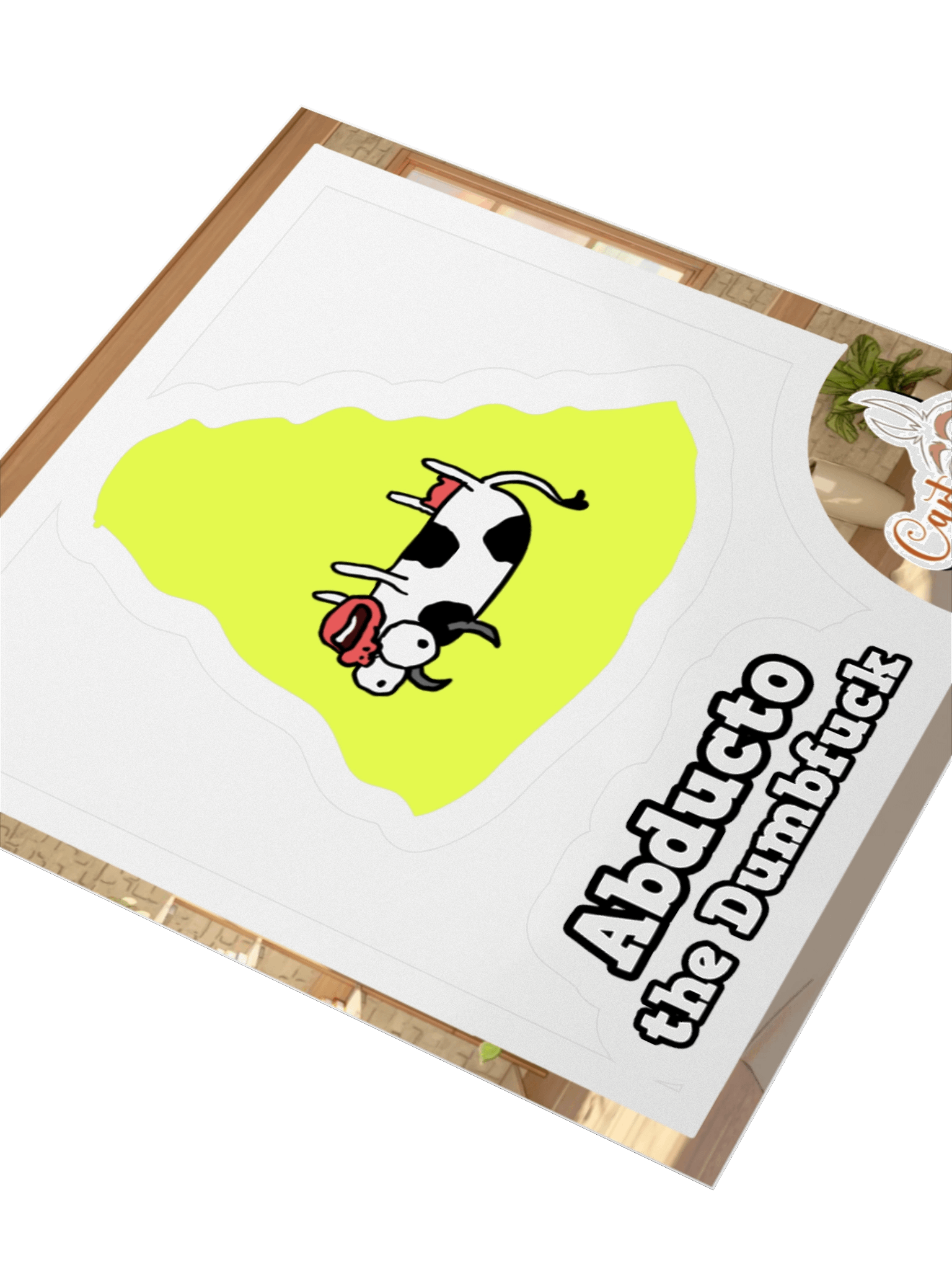 Abducto the Dumbf*ck (Sticker Club) product image (3)