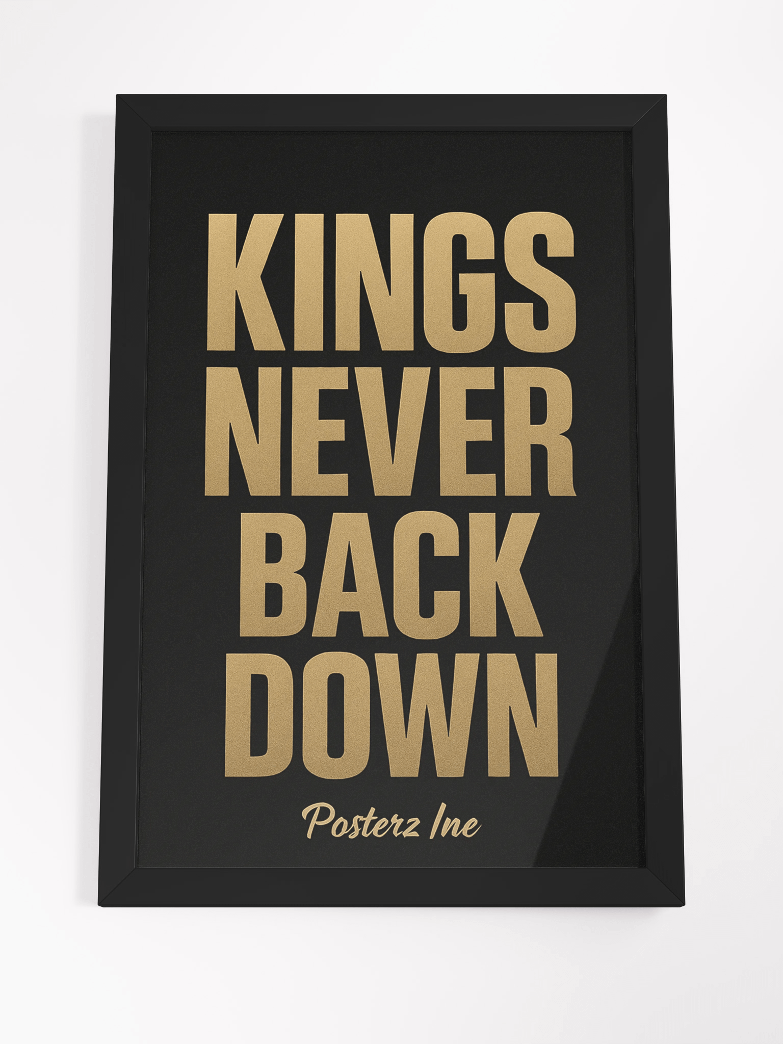 KINGS NEVER BACK DOWN - WALL POSTER product image (5)