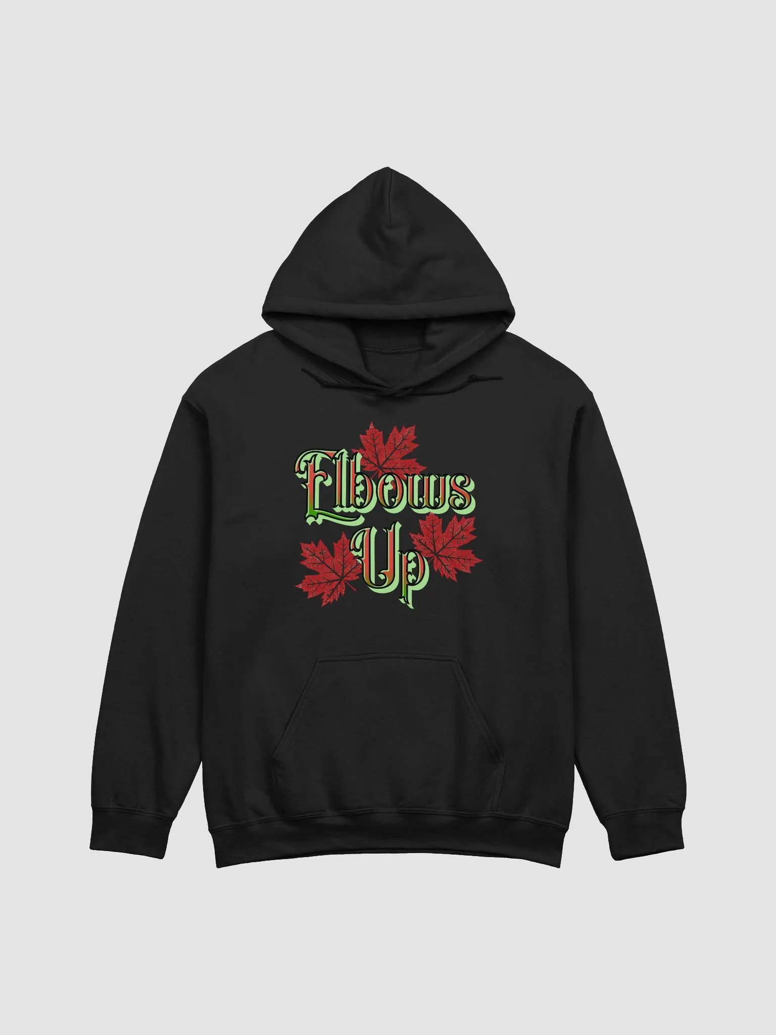 Elbows Up Maple Leaf Canada Hoodie product image (1)