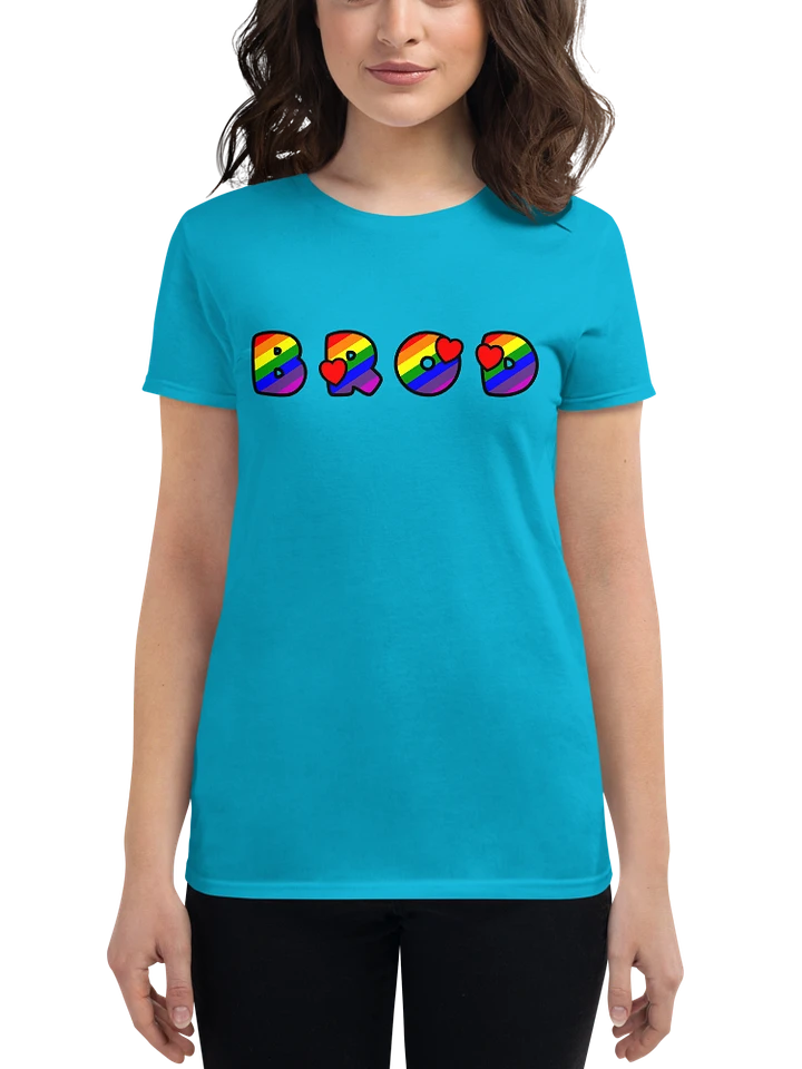 Bród Meaning Pride - Irish / Gaeilge T-shirt for PRIDE 🏳️‍🌈 Women's T-Shirt 🩵 product image (2)
