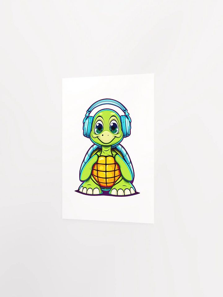 Music Turtle Poster product image (2)