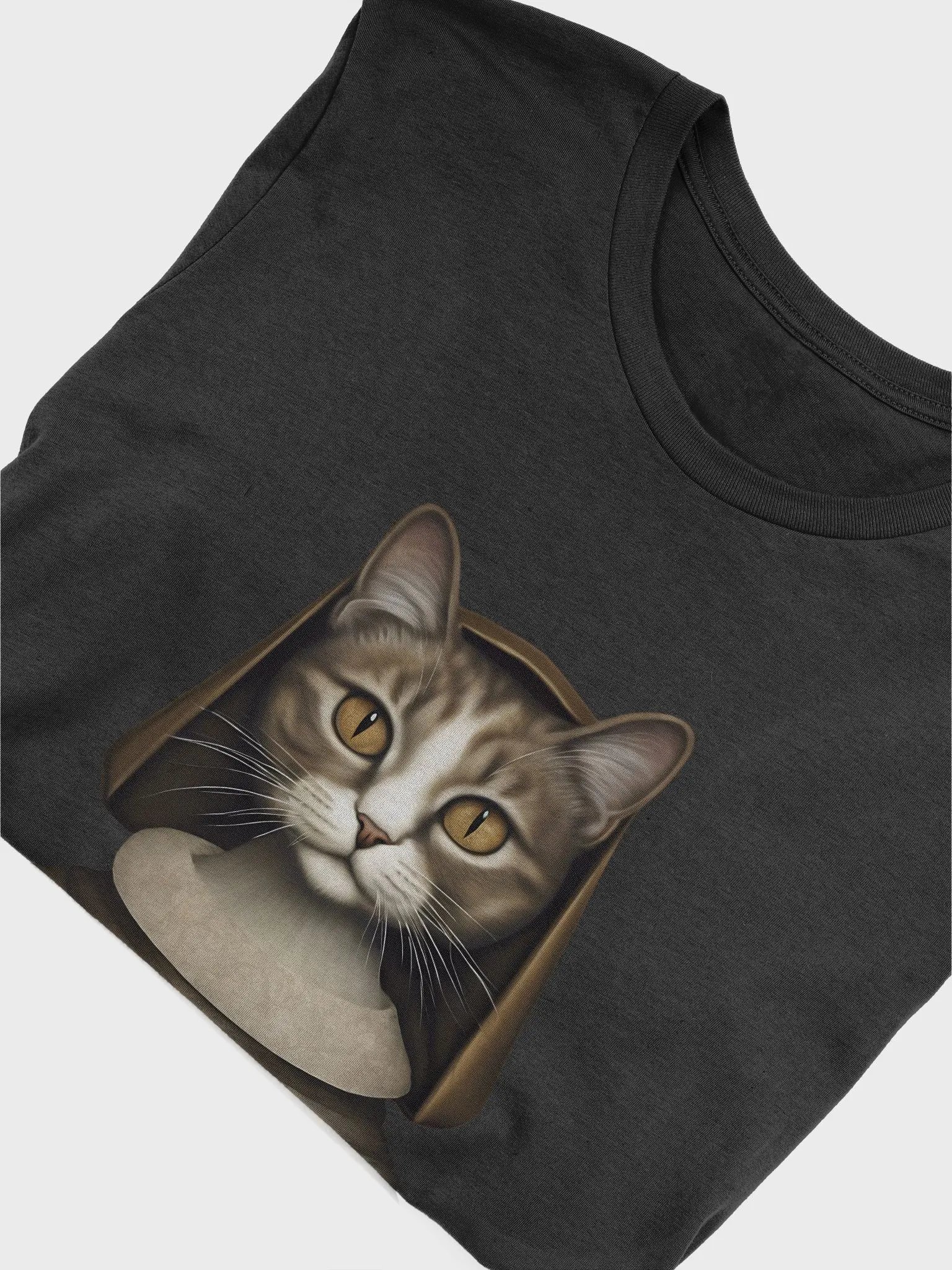 Renaissance Feline Portrait T-Shirt product image (5)