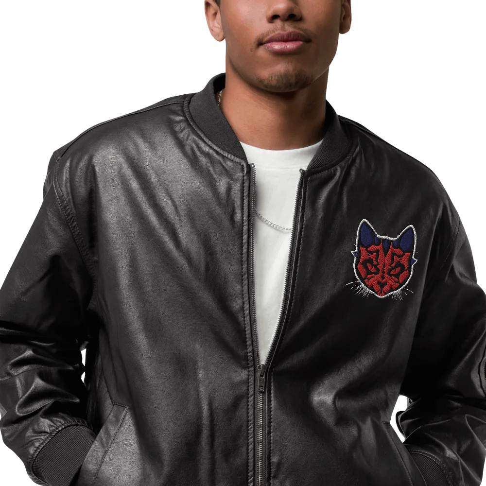 Darth Mau Faux Leather Jacket product image (7)