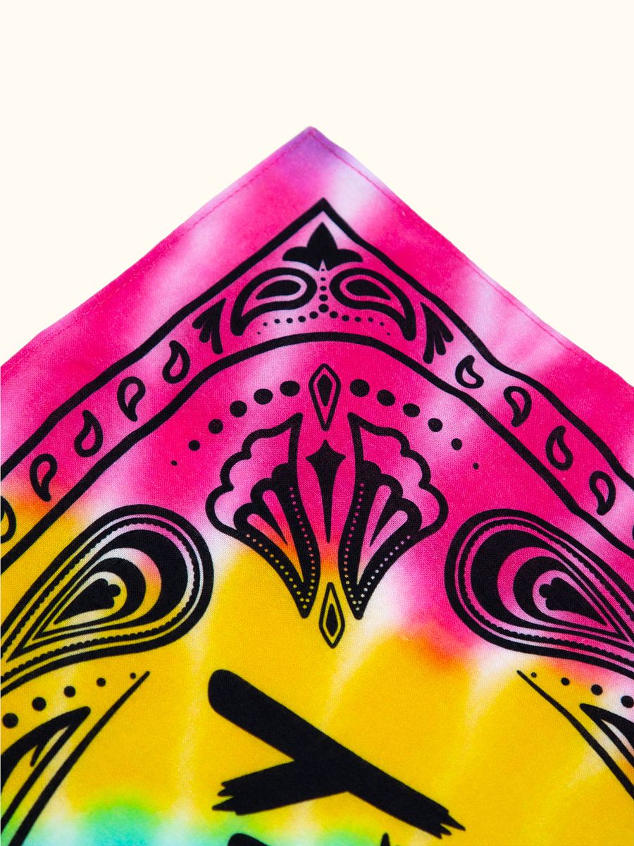 (LAST TWO) Emotionally Exhausted Tie Dye Bandana product image (6)
